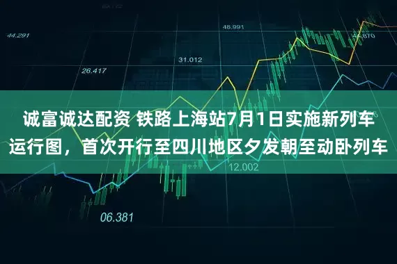 诚富诚达配资 铁路上海站7月1日实施新列车运行图，首次开行至四川地区夕发朝至动卧列车
